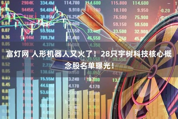 富灯网 人形机器人又火了！28只宇树科技核心概念股名单曝光！