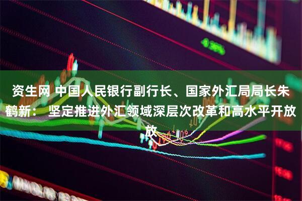 资生网 中国人民银行副行长、国家外汇局局长朱鹤新： 坚定推进外汇领域深层次改革和高水平开放